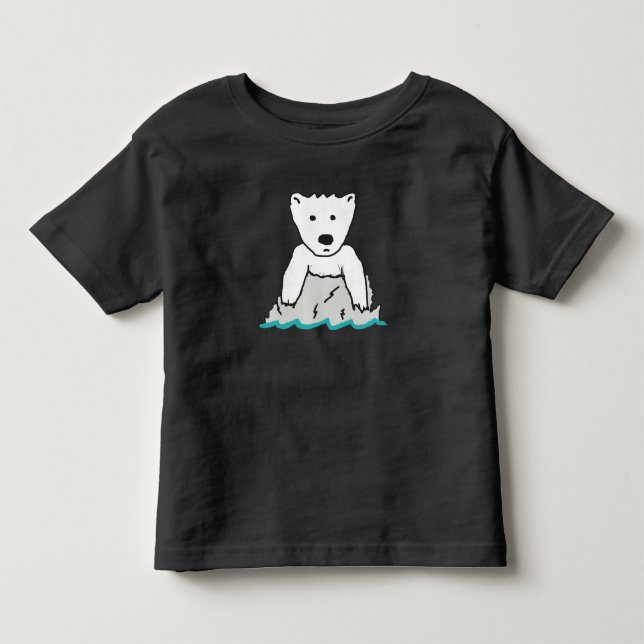 Camiseta De Bebé Oso polar (Anverso)