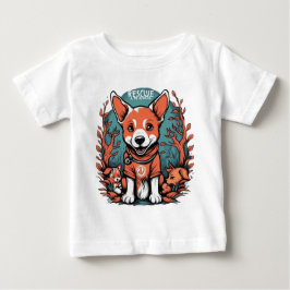 Camiseta De Bebé Oso polar de animales curados