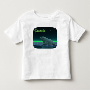 Camiseta De Bebé Oso polar del borde del hielo