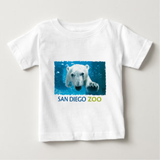 Camiseta De Bebé Oso polar del parque zoológico de San Diego