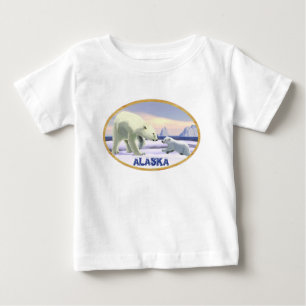 Camiseta De Bebé Oso Polar - Mama Nose Best