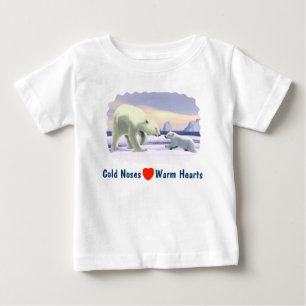 Camiseta De Bebé Oso Polar - Mama Nose Best