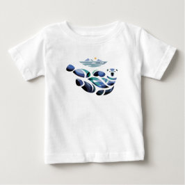 Camiseta De Bebé Oso Polar Relajado