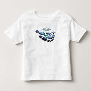 Camiseta De Bebé Oso polar relajado