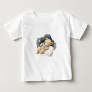 Camiseta De Bebé Oso Soñoliento