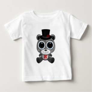 Camiseta De Bebé Oso Teddy - Gris clásico