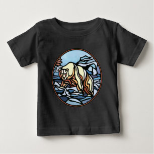Camiseta De Bebé Oso Tribal Regalos para Bebé Oso Polar
