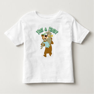 Camiseta De Bebé Oso Yogi Cargando Cindy Bear