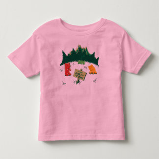 Camiseta De Bebé Osos divertidos de la jalea en las montañas