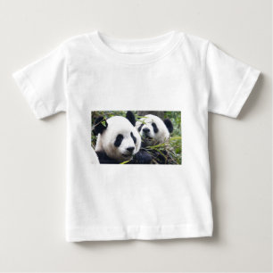 Camiseta De Bebé Osos Panda