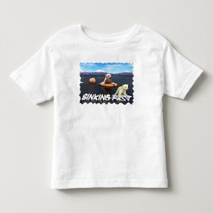 Camiseta De Bebé Osos Polares - Hundiendo Rápido