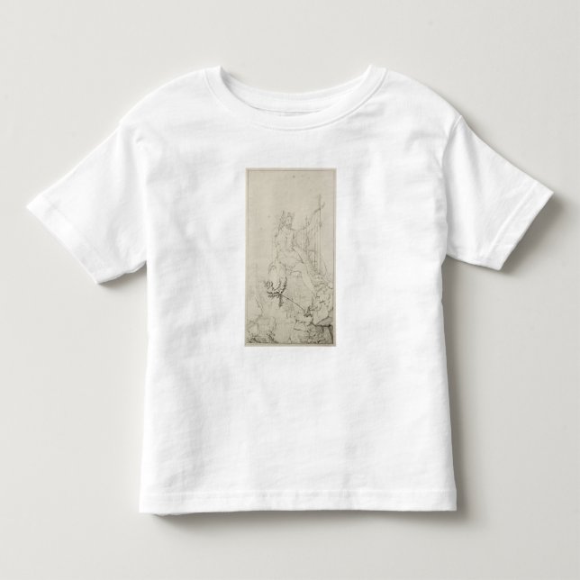 Camiseta De Bebé Ossian, 1804-5 (Anverso)