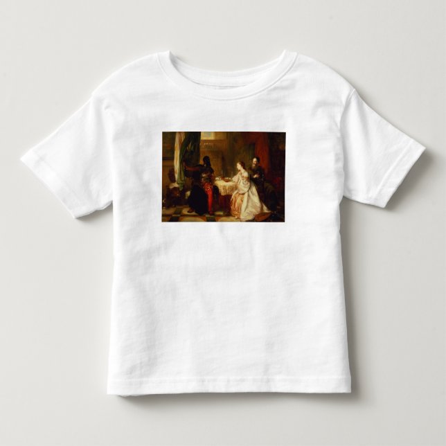Camiseta De Bebé Othello que se relaciona sus aventuras con (Anverso)