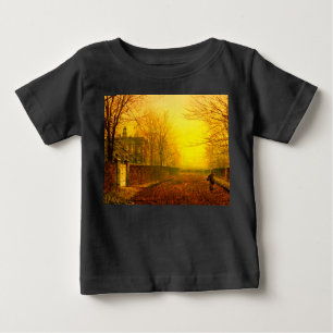 Camiseta De Bebé Otoño Dorado John Atkinson Grimshaw
