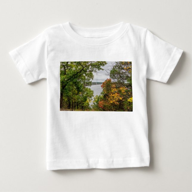 Camiseta De Bebé Otoño En La Presa Truman (Anverso)
