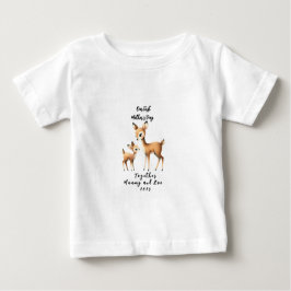 Camiseta De Bebé Our First Mother's Day Together