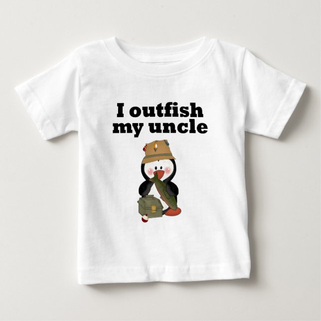 Camiseta De Bebé Outfish I mi tío (Anverso)