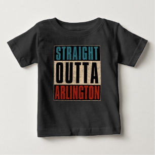 Camiseta De Bebé Outta Arlington Texas TX