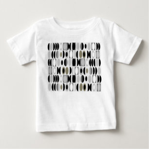 Camiseta De Bebé Ovalos Art Deco