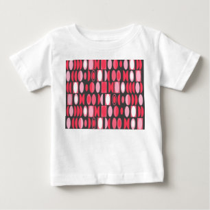 Camiseta De Bebé Ovalos Art Deco