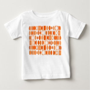 Camiseta De Bebé Ovalos Art Deco