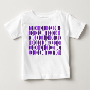 Camiseta De Bebé Ovalos Art Deco