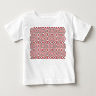 Camiseta De Bebé Ovalos Art Deco