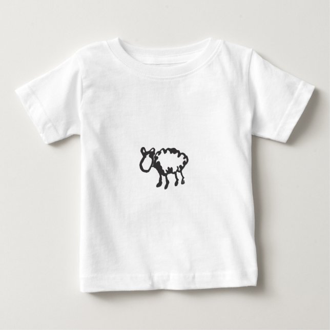 Camiseta De Bebé Oveja (Anverso)
