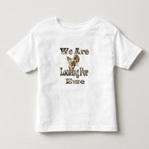 Camiseta De Bebé Oveja Buscando Ojo,