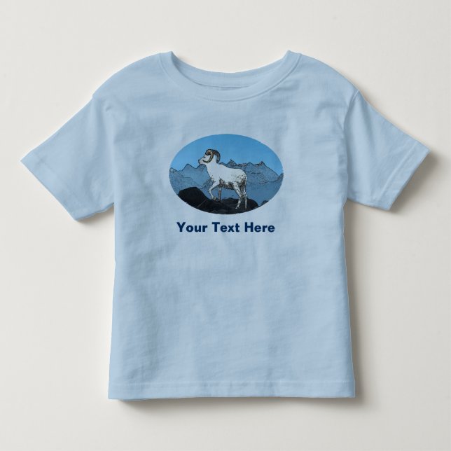 Camiseta De Bebé Oveja de Dall (Anverso)