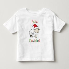 Camiseta De Bebé Oveja Navideña Adorable – Feliz Navidad