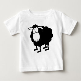 Camiseta De Bebé Ovejas negras