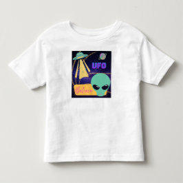Camiseta De Bebé ovni, cree en extraterrestres