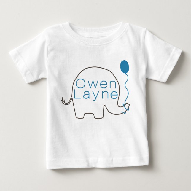 Camiseta De Bebé Owen Layne (Anverso)