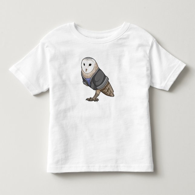 Camiseta De Bebé Owl como secretario (Anverso)