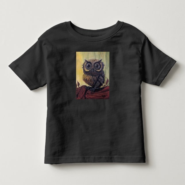 Camiseta De Bebé Owl T-Shirt (Anverso)