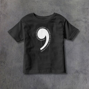 Camiseta De Bebé Oxford Comma Enthusiast
