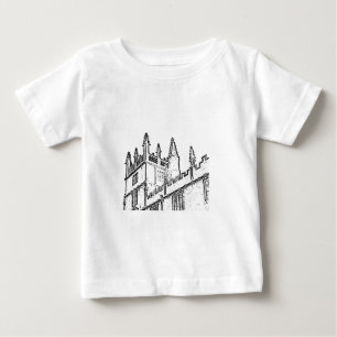 Camiseta De Bebé Oxford Inglaterra 1986 espirales constructivos