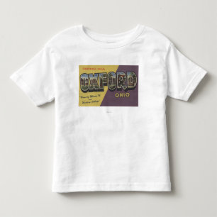 Camiseta De Bebé Oxford, Ohio - Miami U y universidad occidental