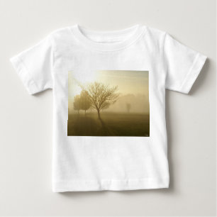 Camiseta De Bebé Ozarks Misty Golden Morning Sunrise