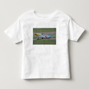 Camiseta De Bebé P-51 D norteamericano Dazzling Donna en la
