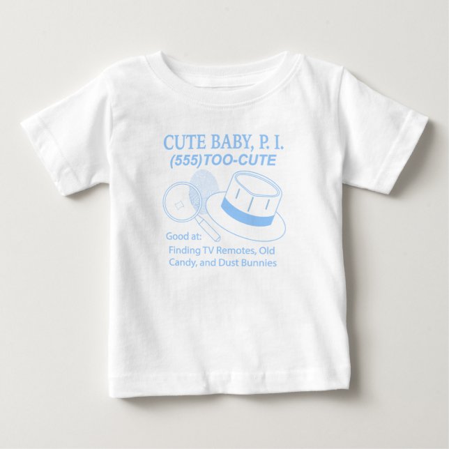 Camiseta De Bebé P.I. de bebé lindo (Anverso)