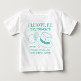 Camiseta De Bebé P.I. personalizable Cute Baby