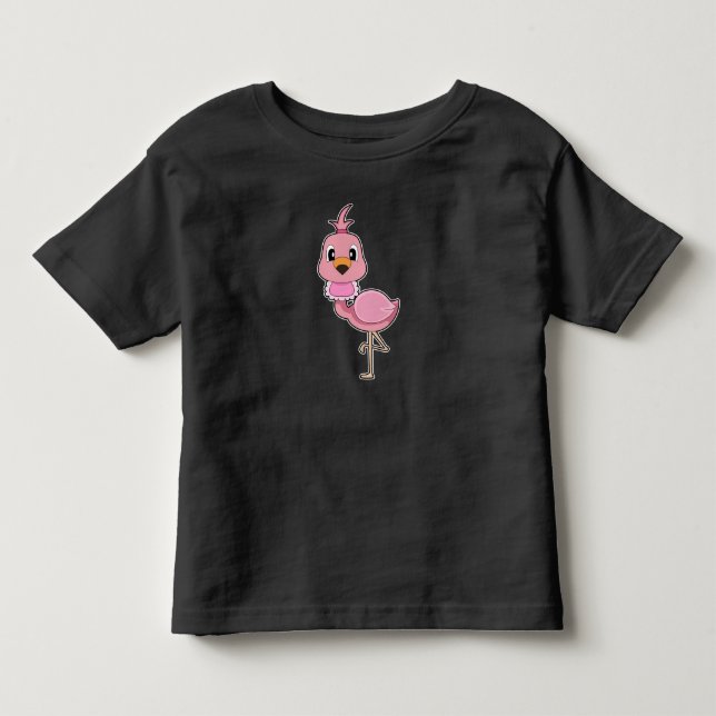 Camiseta De Bebé Pacificador Flamingo Baby (Anverso)