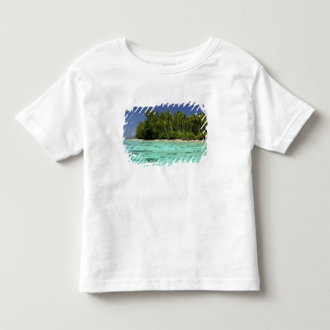 Camiseta De Bebé Pacífico Sur, Polinesia Francesa, Moorea 2 (Anverso)