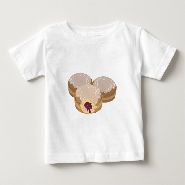 Camiseta De Bebé Paczki polaco (Anverso)