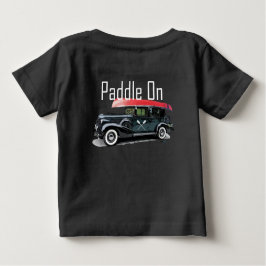 Camiseta De Bebé Paddle En El Diseño Clásico Del Auto - Baby Fine J