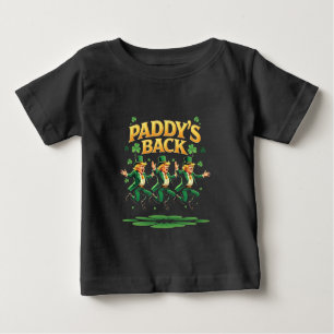 Camiseta De Bebé Paddy está de vuelta gracioso Trump, leopardo del
