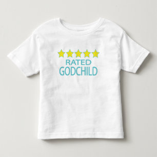 Camiseta De Bebé Padrino de cinco estrellas