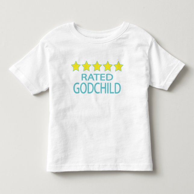 Camiseta De Bebé Padrino de cinco estrellas (Anverso)